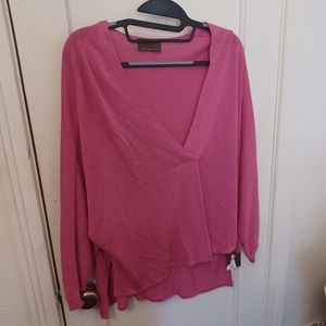 NWT Kerisma Berry V-neck  Sweater s/m